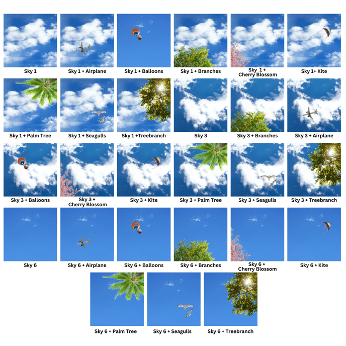 LED Sky Options