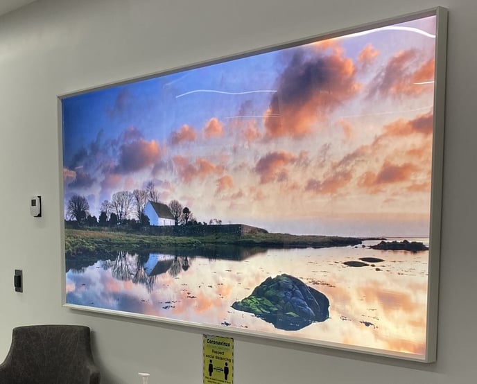 LED Wall Panel at Ulster Hospital, Dundonald
