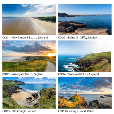 LEDW Images - Coasts
