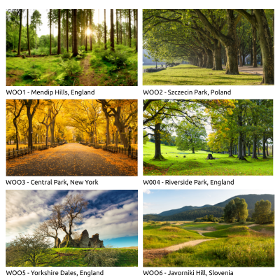 LEDW Images - Woodland & Parks