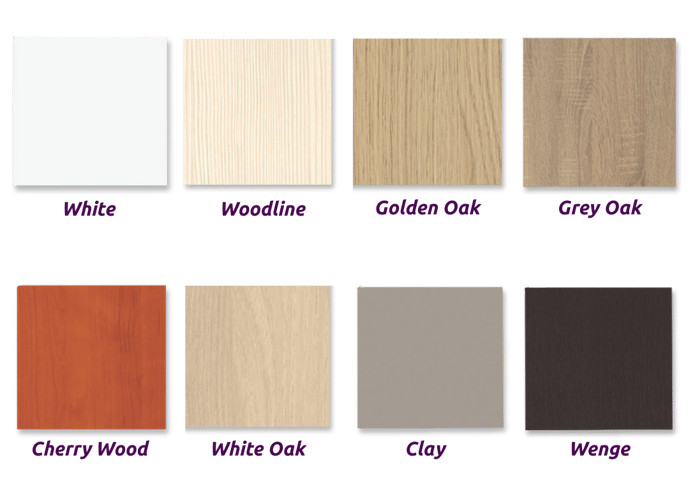 Wall Bed Standard Colours (Mix)-1