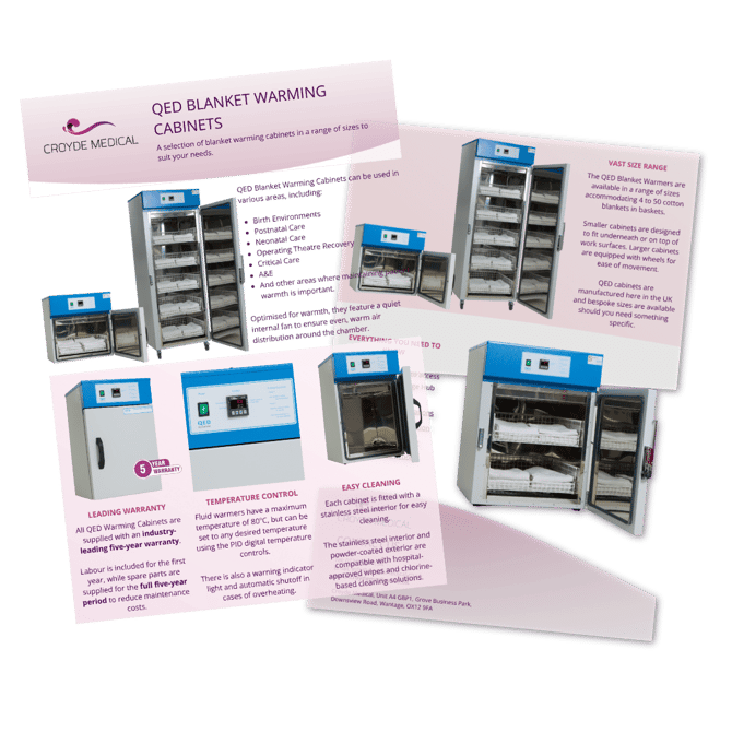 Blanket Warmer Flyer Icon