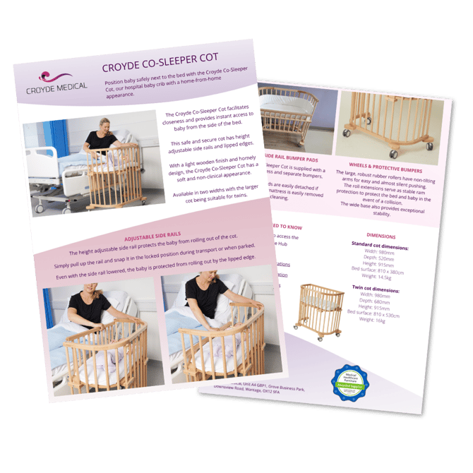 Co-Sleeper Cot Flyer Icon