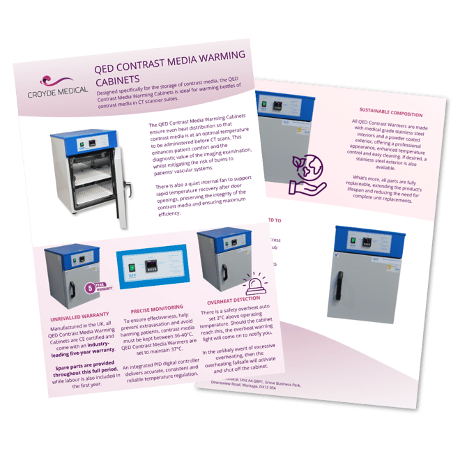 Contrast Media Cabinets Flyer Icon