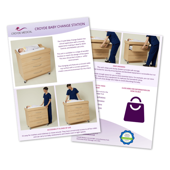 Croyde Baby Change Station Flyer Icon