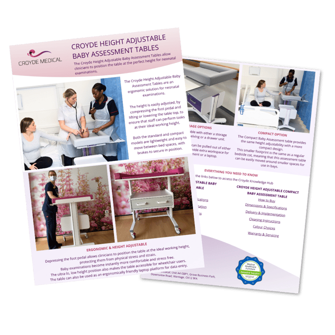 HA Baby Assessment Table Flyer Icon