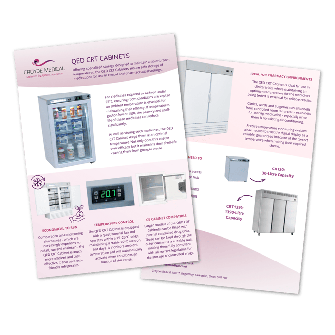 QED CRT Cabinets Flyer Icon